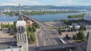 Красноярск. Лето 2022. Квадрокоптер. 4K.