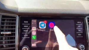 Шкода Кодиак - CarPlay iOS 13 - Яндекс навигатор