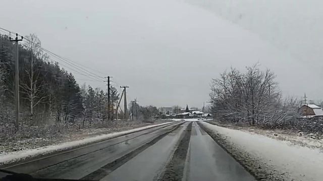 Привезли дрова березовые/ А вот и первый снег лёг  на землю/ Поездка в город Асбест в опеку.Диванчи смотреть онлайн