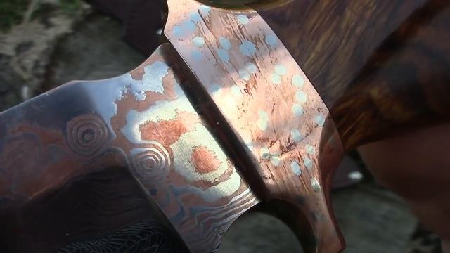 Уникальный нож с мокумэ от Мастерской Федотова.