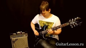 Уроки Электрогитары - Игра Перебором При Помощи Медиатора