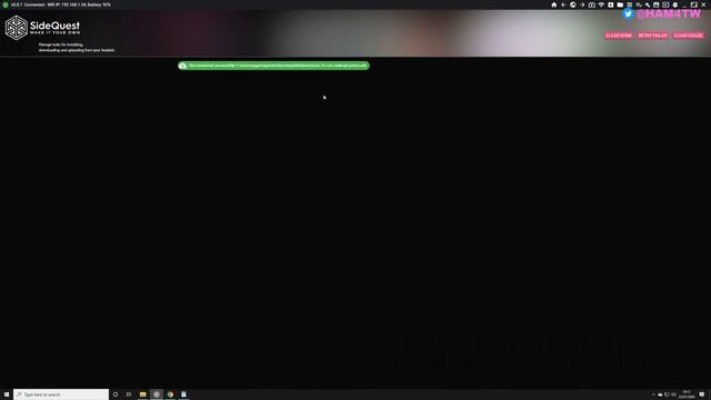 Oculus Quest - SideQuest setup, installing games, streaming and using Steam VR