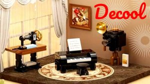 Аналог лего Decool 55002 Музыкальная комната Обзор набора