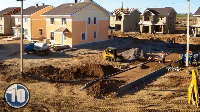Строительство коттеджа за 18 дней