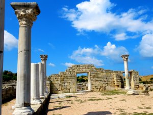 Античная Базилика с колоннами. Херсонес.