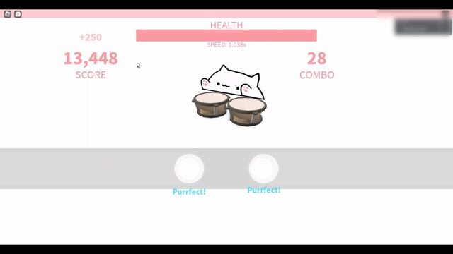 Music Teacher Plays #ROBLOX bongo cat!mania #videogame смотреть онлайн
