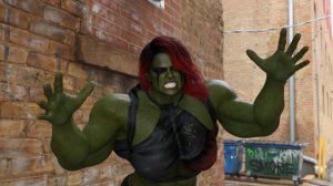Gamora As She Hulk Muscle Growth