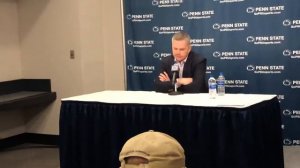 Ohio State coach Chris Holtmann after a 90-76 loss at Penn State