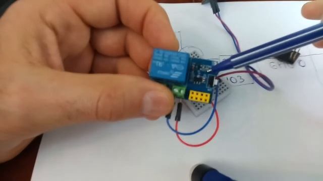 Esp8266-01 реле