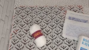 #вяжу ЗАНАВЕСКУ спицами.