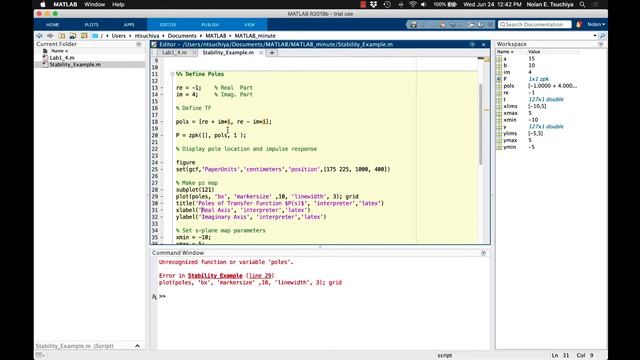 EXPLAINED: Unrecognized Function or Variable in MATLAB
