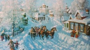 Звуки деревни. Настоящая русская деревня зимой, Звуки природы и пение птиц | Sound of nature