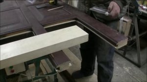 Как можно укоротить филенчатую дверь не разбирая ее полностью