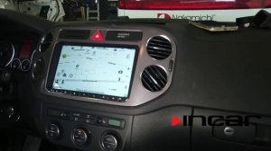 Установка автомагнитолы и камеры заднего вида на Volkswagen Tiguan