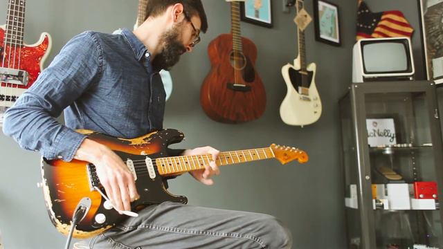 McNelly Pickups - Nostalgia Stratocaster Pickup set demo - Clean/Driven смотреть онлайн