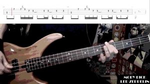 Moby Dick by Led Zeppelin - Bass Cover with Tabs Play-Along