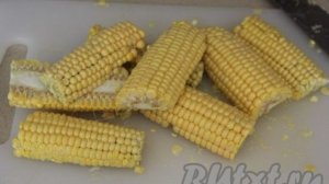 Кукуруза с паприкой в духовке