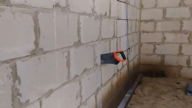 Пилим газосиликатные блоки супер пилой