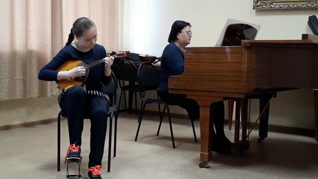 Баев Евг. "На ранчо" исполняет Павлова Катя, ОДОД при Свердловском музыкальном училище. смотреть онлайн