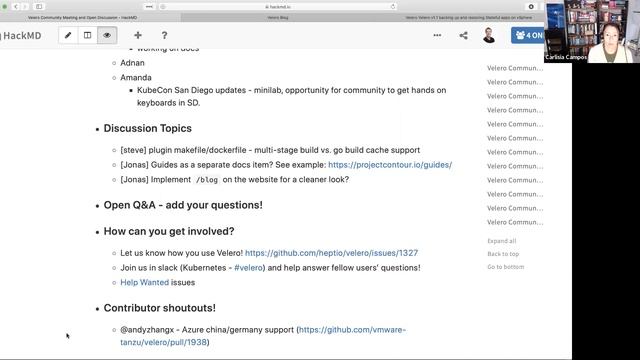 Velero Community Meeting - Oct 15, 2019 смотреть онлайн