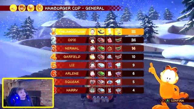 Garfield Kart Gran Prix: Racing Kart Steam Game Garfield Kart Gameplay смотреть онлайн