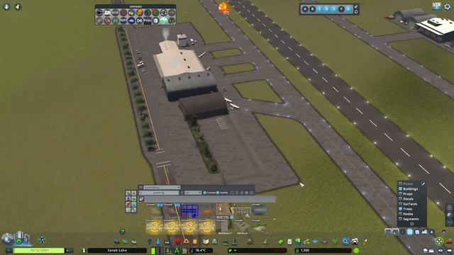 How to build the PERFECT rural AIRPORT |  Cities Skylines