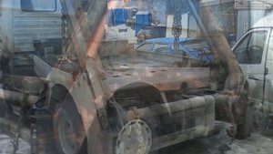 Бункеровоз  портальный МКС-3501 (2014 г.)   на шасси МАЗ-5550В2 Евро-4