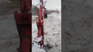 мтз 92 п окучиваем снег