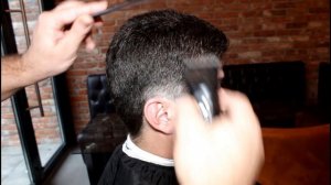 Мужская стрижка на основе стрижки Канадка в полевых условиях men's haircut