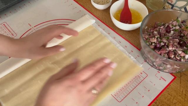 ХРУСТЯЩАЯ  СЛОЁНАЯ САМСА ИЗ ТЕСТА-Filo. Сытно. Быстро.
