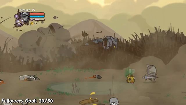 Castle Crashers #1 - Barbarian boss! смотреть онлайн
