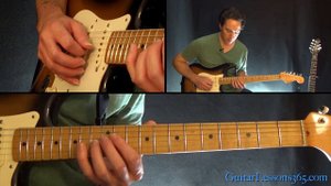 Как играть на гитаре Burn - Deep Purple ч.3