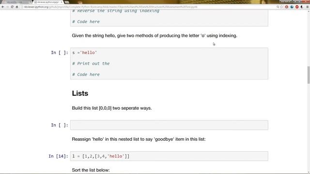 Objects and Data Structures Assessment Test in Python Part-86 смотреть онлайн