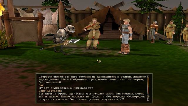 "УКРАЛ У ГОБЛИНА ГОЛОВУ НА ПАЛКЕ. НЕ ОТДАМ." | Проклятые земли №6 смотреть онлайн