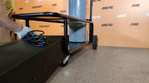 Сборка тележки ТУ-2 с аппаратом TECH TIG 400 P (W322)