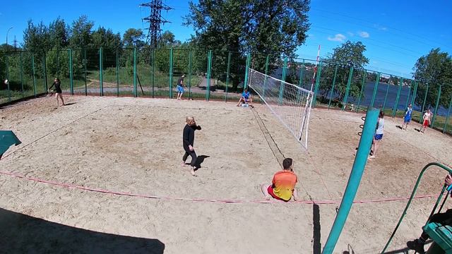 Федорченко/Мирошников - Тимошенко/Рябинин | Турнир памяти А.Гребенщикова | Катег. МИКСТ(beachvolley смотреть онлайн