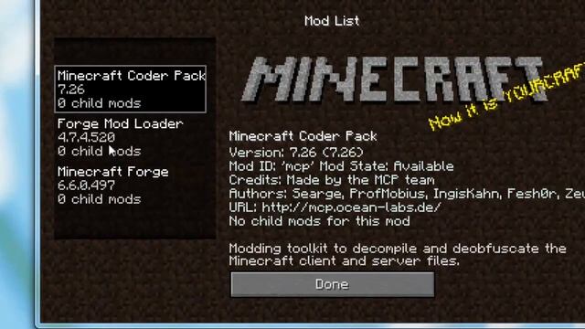 как установить моды на minecraft 1.4.7