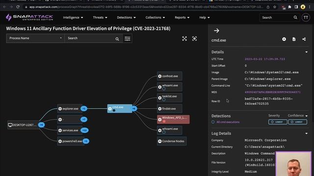 Hunting for Local Privilege Escalation via CVE-2023-21768 | Threat SnapShot смотреть онлайн