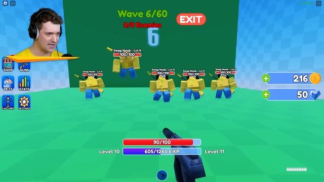GUN RUN RACE In ROBLOX! смотреть онлайн