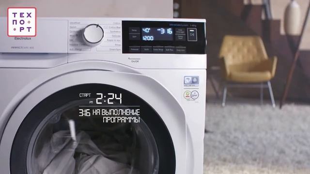 Стиральная машина Electrolux EW6S3R07SI смотреть онлайн