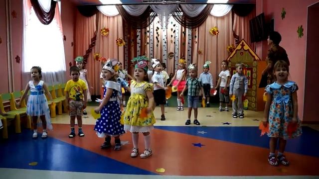 Песня про осень. Стихи про осень. Старшая группа