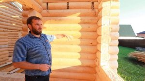 Деревянный рубленый дом - исправляем ОШИБКИ конкурентов. Отделка, шлифовка, окосячка в рубленом дом
