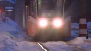 Ульяновский трамвай 24.01.2021 - Сборник видео.