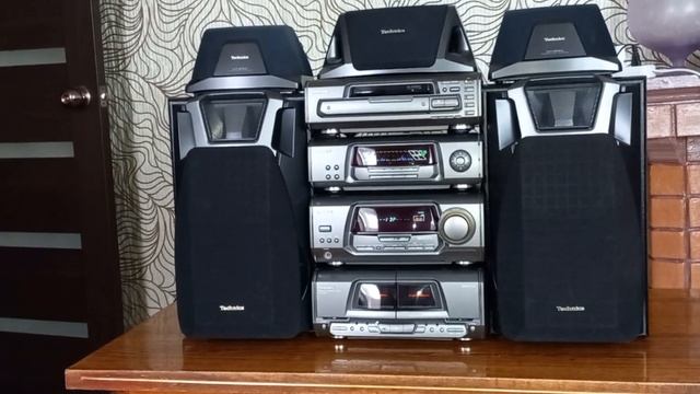 Technics sb-eh 600. Звучание с aux и Сd disc. смотреть онлайн