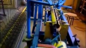 Станок для производства сетки рабица АСУ-174м