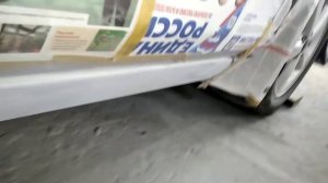 форд фокус 2, ford focus 2, замена порогов, промежуточный результат пороги загрунтованы под покраск