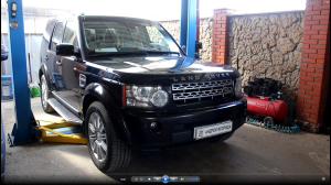 Замена задних амортизаторов на Land Rover Discovery 4 3.0 Ленд Ровер Дискавери 4 2009 1часть