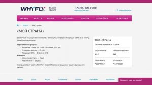 Инструкция по работе с сайтом WHYFLY