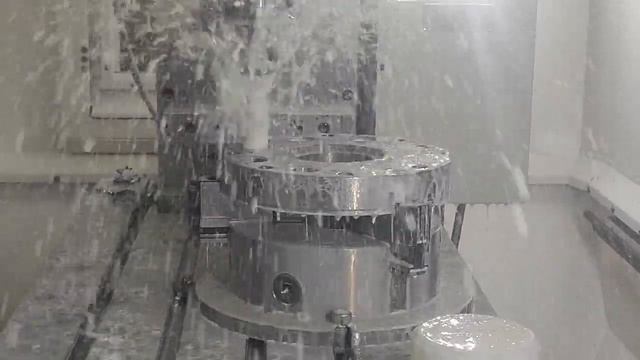 Фрезерная обработка фланцев из стали 09Г2С смотреть онлайн