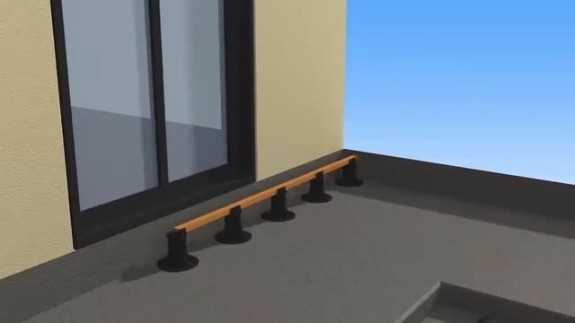 Монтаж террасной доски на регулируемые опоры смотреть онлайн